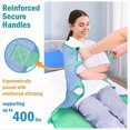 thumbnail image 4 of 2 PCS 34x52inch Positioning Bed Pad with 8 Handles Waterproof Reusable Incontinence Pads for Patients/Elderly Moving, 4 of 7