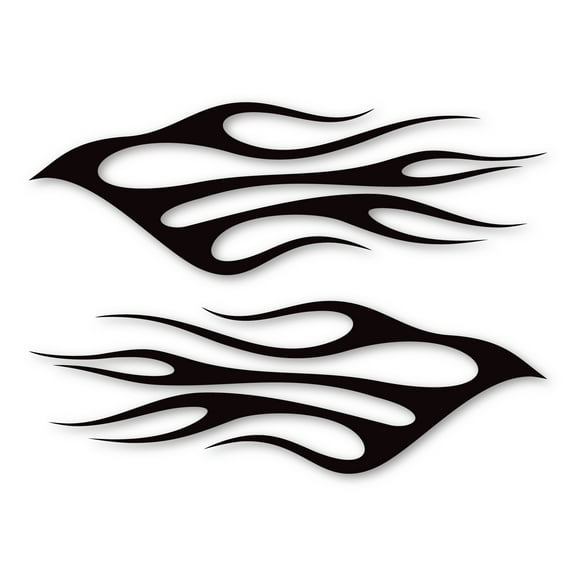 Classic Flames Dorado Design Magnet