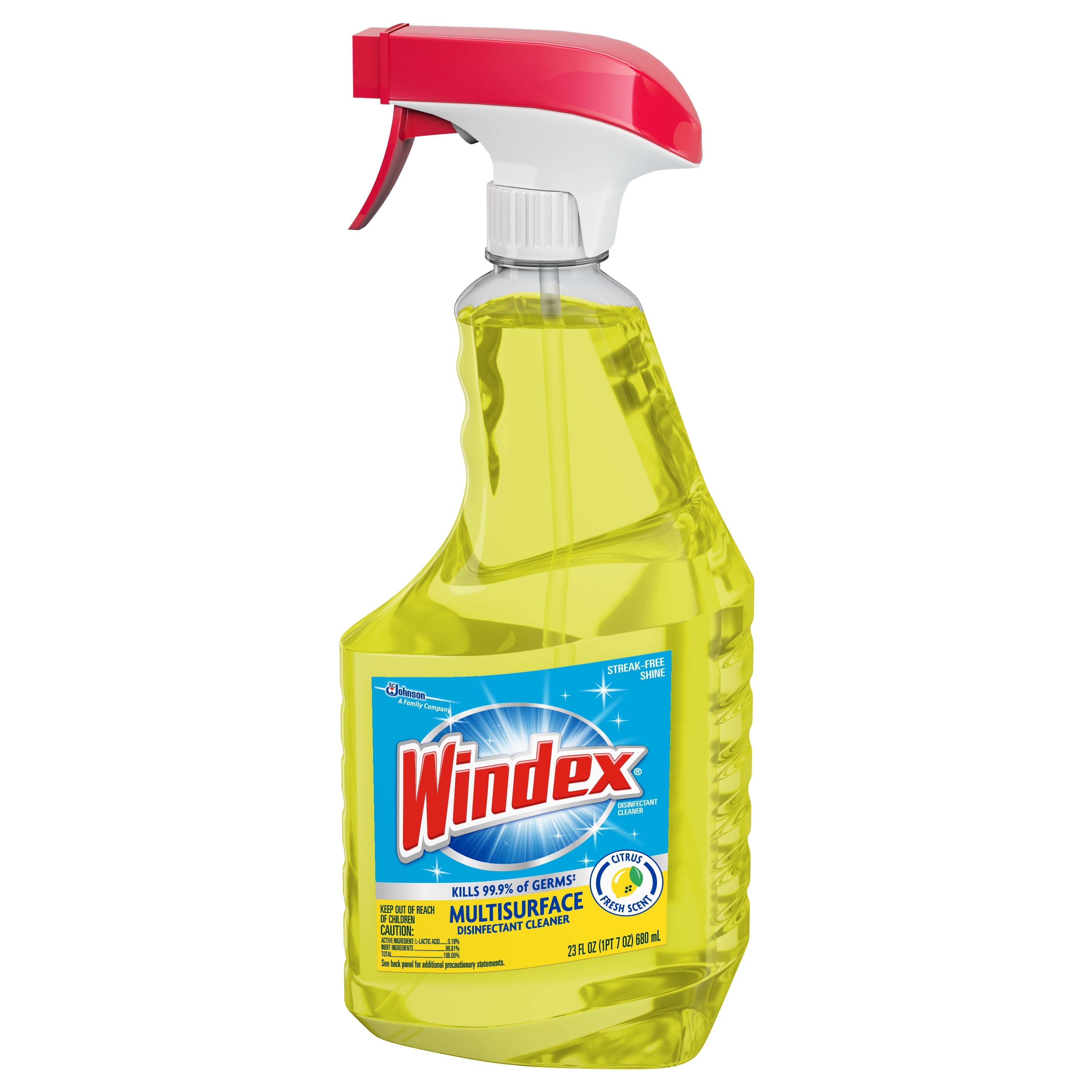 Windex 1025300 56 oz Liquid Dissolve Fresh Scent Concentrated Multi-Surface  Cleaner - Pack of, 1 - Smith's Food and Drug