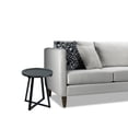 thumbnail image 3 of ITY International - Table d'Appoint Ronde en MDF, 17,7 Po x 22 Po, Noir, 3 of 3