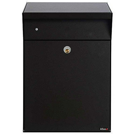 Allux Series Bjorn Wall Mounted Parcel Box in Black