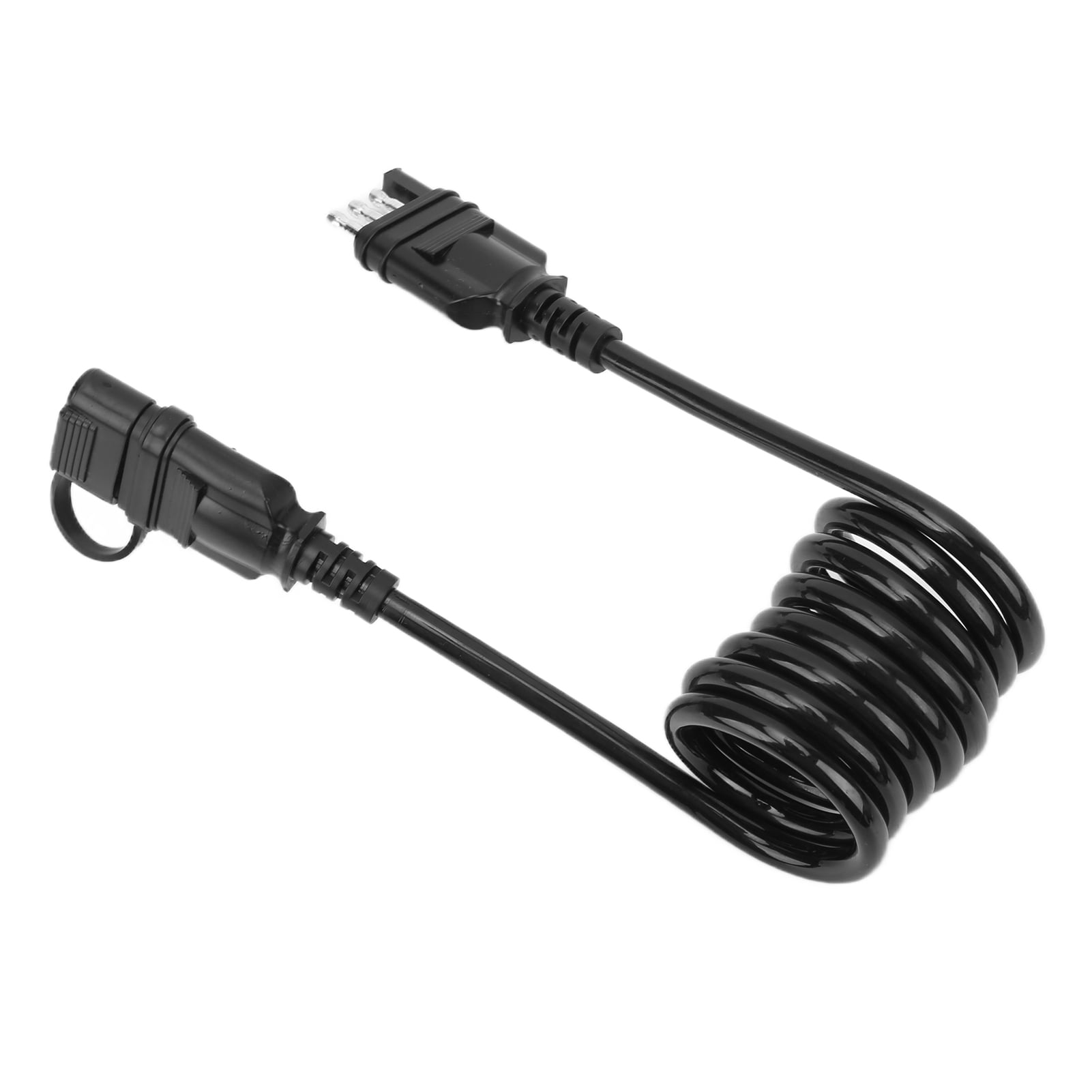 4 Way Flat Trailer Extension Coiled Cable, Coiled Design Trailer