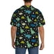 thumbnail image 3 of Fotbe Dinosaur Camisa Estampada de Manga Corta para Hombre, Casual de Verano, Estilo Playero, Sin Arrugas-Large, 3 of 5