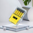 thumbnail image 4 of 10pcs65L Impacto Antideslizante Wdftyju Cuero Amarillo S2 Caja Colgante, 4 of 9