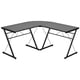 thumbnail image 1 of Escritorio en L Costway mesa Angular Reversible para Ordenador Negro 150 x 150 x 76 cm, 1 of 10