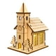 thumbnail image 1 of Kit de Casas Navideñas de Madera Iluminadas Hechas a Mano | Decoraciones Navideñas para Pintar | Iluminación Suave y Acogedora | Diversión Familiar | Regalo para Decorar La Repisa de La Chimenea, 1 of 5