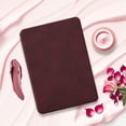 thumbnail image 7 of Ayotu Skin Touch Feeling Case for All-New Kindle 10th Gen 2019 Release Only - Thin&Light Smart Cover with Auto Wake/Sleep - Support Back Cover adsorption - (Not Fit Kindle Paperwhite), Red Wine, 7 of 7