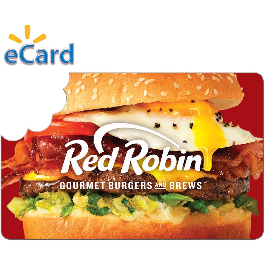 $0 RED ROBIN Spring Butterflies and Flowers 2013 Gift Card 