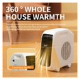 thumbnail image 2 of Home Mini Heater Dormitory Office Home Desktop Portable Heater Energy-Saving Heating Quickly ,Fast Warm Air Delivery, 2 of 7