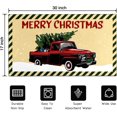 thumbnail image 3 of Christmas Door Mat Christmas Rug Christmas Decorations Christmas Red Truck Doormat Christmas Welcome Mat Indoor Winter Door Mat Outdoor 30"x17", 3 of 6