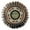 ZBJ203, variant on Mandala Flower Special Shaped Diamond Painting Wall Clock DIY Mosaic Picture Kit