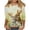☃022-Multicolor, variant on Xuyuer Easter Women's Graphic Tee Round Neck 3/4 Sleeve Drop Shoulder Trendy Summer T Shirt Vintage Print Top 2026