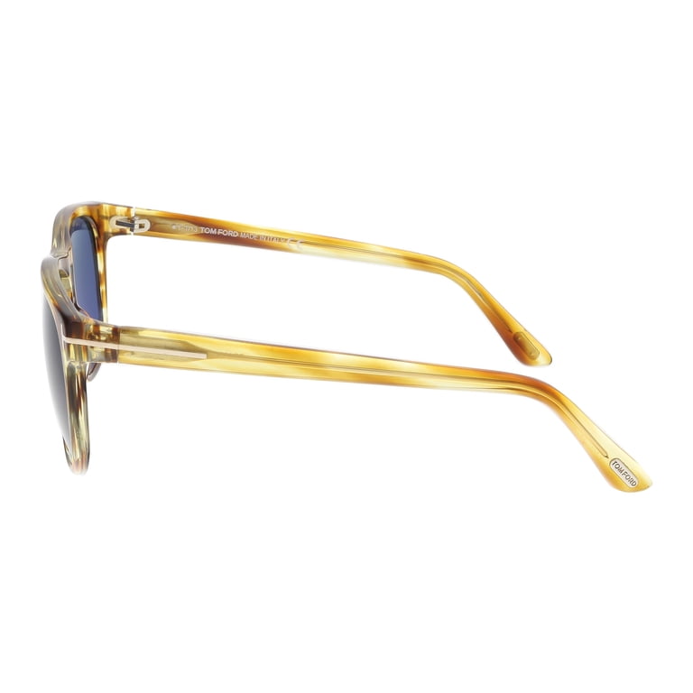 Tom Ford Lennon TF 288 47V Sunglasses Light Brown / Blue Lens 