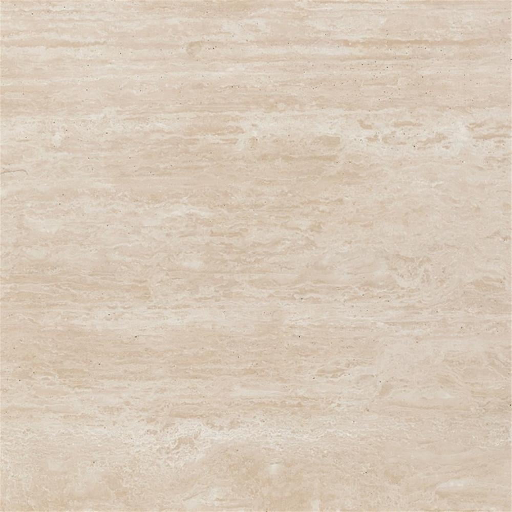ACME Leonardo Dining Table in Travertine Top & Dark Oak