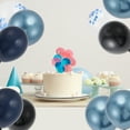 thumbnail image 4 of Globos de látex únicos para fiestas con cinta, globos de helio redondos de 10 pulgadas para decoración de bodas, graduaciones, aniversarios y cumpleaños, 20 piezas, 4 of 6