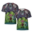 thumbnail image 7 of Planet Invader Zim T-Shirt for Men Novelty 3D Pritneted Casual Short Sleeve Tees Shirt Summer Street T Shirt Top, 7 of 7