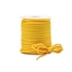 thumbnail image 1 of Ounissouiy 1 rollo de poliéster para hacer joyas, reemplazo de cordón, bricolaje, recortable, Color sólido, resistente a desgarros, Suministros de marroquinería Oro, 1 of 6
