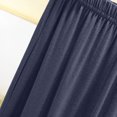 thumbnail image 4 of Bixock Women Pajamas Shorts Loungewear Shorts Solid Color Elastic Waist Soft Stretchy Versatile Daily Indoor Homewear Sleepwear Base Layer Trousers Women Clothings, 4 of 5