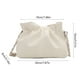 thumbnail image 3 of Bolso Bandolera Informal de Piel Sintética para Mujer con Correa Ajustable, 20 X 14 X 8 Cm, En Negro, Blanco, Plateado y Café., 3 of 6