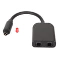 thumbnail image 2 of Convertidor de sonido de fibra óptica divisor de cable óptico 1 en 2 salidas que evita interferencias para TV para CD, 2 of 8