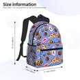 thumbnail image 2 of Easygdp Fastfoods Mochila Casual para Portátil, Mochila para Escuela, Viajes, Negocios, 2 of 6