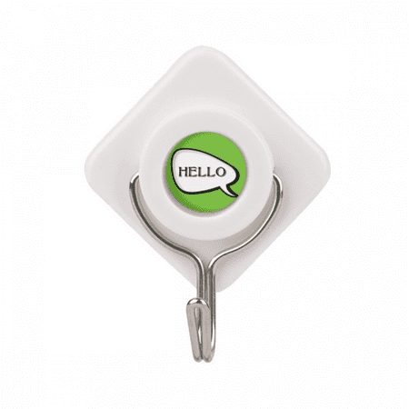 

Daily Language Chat Happy Greetings Hello Adhesive Wall Hooks Hanging Self Sticky