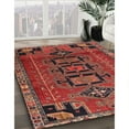thumbnail image 2 of Ahgly Company Indoor Rectangle Traditional Rust Pink Area Rugs, 2' x 4', 2 of 6