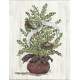 thumbnail image 2 of Norkus, Julie 12x14 White Modern Wood Framed Museum Art Print Titled - Burlap Tree with Birdie And Nest, 2 of 4