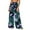 Women Bathing Suit Cover Up Pants-A74 Navy, variant on Mifsaly Women Swim Cover Up Pants Floral Print Bathing Suit Pant Beach Vacation Lightweight Flowy Swimming Trousers See-Through Sheer Mesh Outfits S