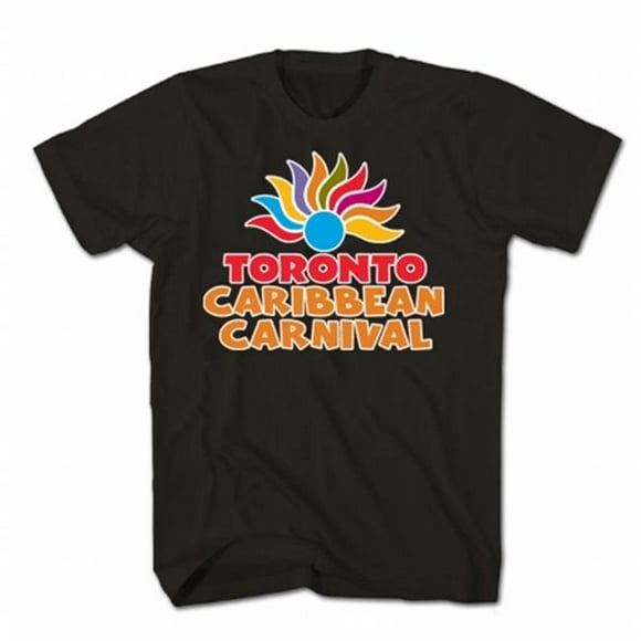 GDC-GameDevCo Ltd. TCC-95050L Toronto Caribbean Carnival Adult T-Shirt, Black, Arch Logo, L