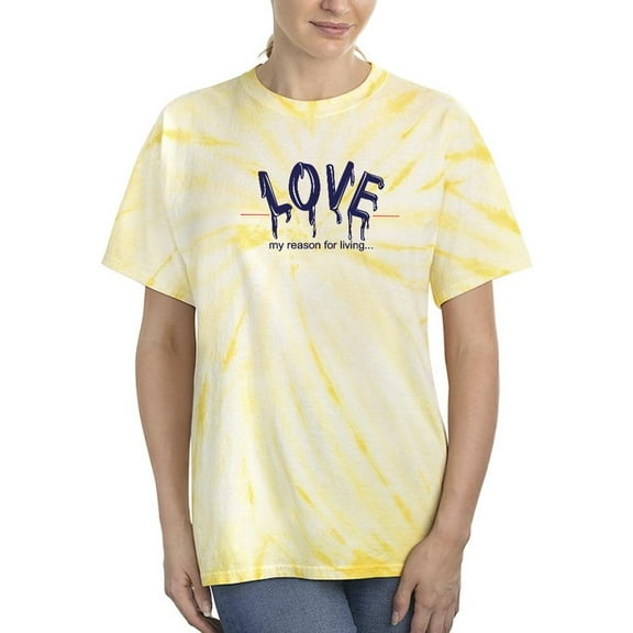 Dripping Love Art Tie Dye Cyclone Women -Image by Shutterstock, Female Small