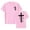 Pink, variant on Uobin Boys Christian Graphic Tees God Jesus Shirts for Kids Cross Faith Bible Verse Inspirational Religious Cotton T Shirt
