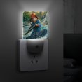 thumbnail image 4 of Oso Paddington Luz nocturna LED con sensor de anochecer a amanecer para dormitorio, baño, pasillo, escaleras - Lámpara LED nocturna de enchufe, 0.5W - 1 pieza, 4 of 6