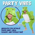 thumbnail image 2 of ¡El disfraz es divertido! Mono para adulto con forma de animal con forma de sapo para Halloween, talla XL, 2 of 8