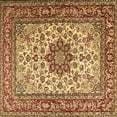 thumbnail image 1 of Ahgly Company Indoor Square Persian Brown Traditional Area Rugs, 7' Square, 1 of 4