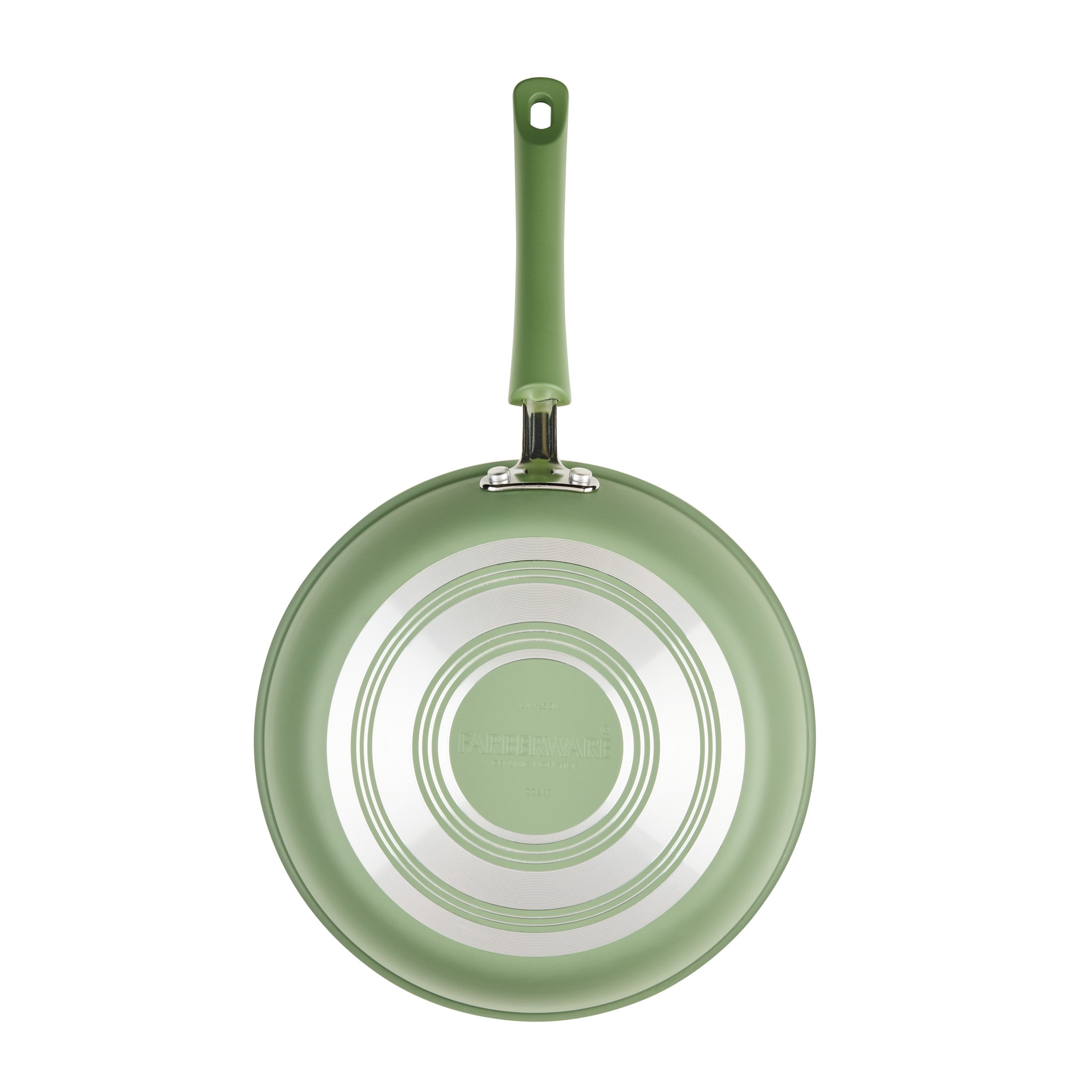Farberware Easy Clean 10 Inch Ceramic Nonstick Frying Pan / Skillet, Dishwasher Safe, Green
