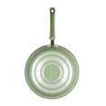 thumbnail image 5 of Farberware Easy Clean 10 Inch Ceramic Nonstick Frying Pan / Skillet, Dishwasher Safe, Green, 5 of 14