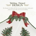 thumbnail image 3 of Portmeirion 10" Bell Dish - Christmas Tree & Ribbon Design | Earthenware Plate | Collectible Christmas Tableware | Holiday Kitchen Décor | Vintage-Inspired Seasonal Dish | Dishwasher & Microwave Safe, 3 of 7