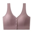 thumbnail image 2 of Ovbmpzd Seamless Everyday Sports Bras for Women Quick-Dry Fixed Padded Pink Underwear Bras Breathable Comfy Wirefree Active Bras,Free Size, 2 of 6