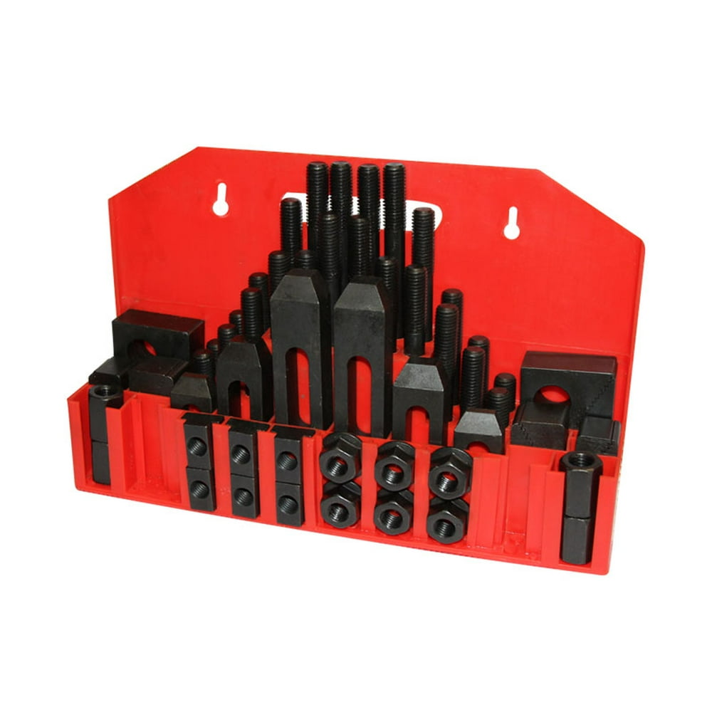 INTBUYING 3/8" Clamp Clamping Bolt T Nut Hold Down Kit Set Fixture Tool Accessories the Milling