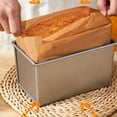 thumbnail image 6 of Silicone Bread Baking Mat for Loaf Pans – Reusable Non-Stick Liner for Easy Release and Clean 50-Pack Alternative Durable Heat- 055-1 lb Baking Mat with Loaf Pan Lifters 50PCS, 6 of 7