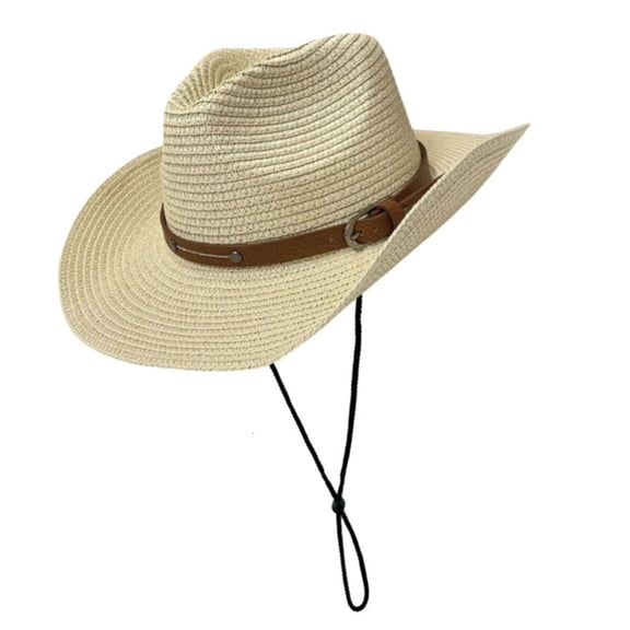 Foldable Sun Protective Straw Hat Summer Beach Vacation Roll Brims Hat For Women