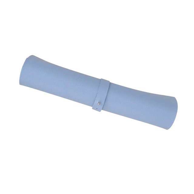 Colocación antideslizante de escritorio del cuero de para del cojín de ratón del ordenador de taza Azul Sunnimix Mantel rectangular de PU