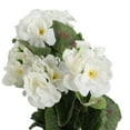 thumbnail image 4 of Artificial Geranium Dark Pink Flowers Plant Artificial Plants Artificial Flower, 4 of 8
