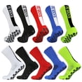 thumbnail image 6 of Non Slip Soccer Socks 3 Pairs Anti Slip Grip Sports Socks, 6 of 6