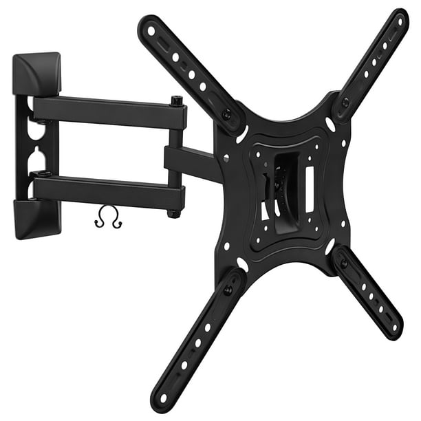 Mount It Full Motion Tv Wall With Swivel Arm For 28 32 40 43 48 50 55 Inch Flat Screen Tvs Com Full Motion Tv Wall Mount With Swivel, Swing Arm Wall Mounted Tv Brackets