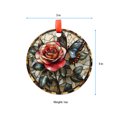 thumbnail image 5 of Ornament Window Hanging, Red Rose Black Butterfly Suncatcher for Doors Home Sun Catchers Decoration and Christmas, Mother's Day Birthday Gifts for Women, Men, and Mom, 2025,, 5 of 5