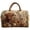 B, variant on QIUXUJ - 45cm 1PC Highland Cow Print Travel Duffel Bag, Quilted Canvas Weekender Tote, Spacious Overnight Bag for Gym, Travel & Weekend Getaways (C)