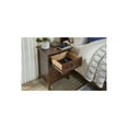 thumbnail image 4 of A-America Westlake 3 Drawer Transitional Solid Wood Nightstand in Cherry Brown, 4 of 6