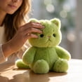 thumbnail image 4 of 15.7 Inch Black Stuffed Cat Plush with Crocheted Bib Soft Plush Material Cute Stuffed Animal Kitty Stuffed Animal Toys for Children 1 Pack, 4 of 8